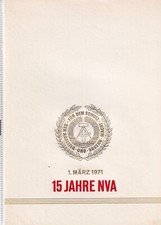 DDR -Gedenkblatt, 15 Jahre