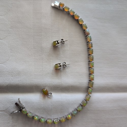 Set opal schmuck - schmuck, 925