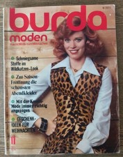 VINTAGE Burda Moden 11/1974