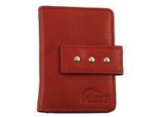 Ledergeldbeutel Damen * Fair Trade * echtes Leder Farbe: rot