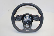 Audi A3 8V A4 8W S-Line Lenkrad Lederlenkrad Abgeflacht Schaltwippen 8W0419091GF