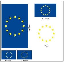 Aufkleber Set Europa 12 Sterne