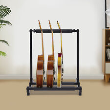 Für E-Gitarre Bassgitarre Universal Bassständer Halter 3-fach Gitarrenständer DE