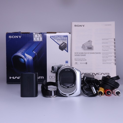 Sony handycam dcr sx30e pal - sony,