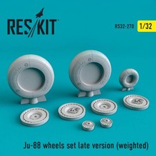 Ju-88 wheels set type 1