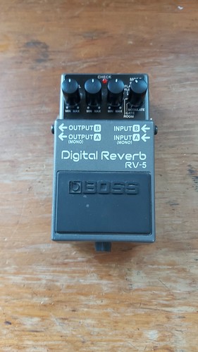 Boss digital reverb - boss,
