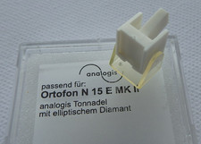 Diamant Nadel für Ortofon N 15 E MK II / F 15 E MK II / EC / EO - elliptisch NOS