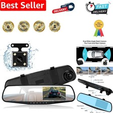 Advanced Blue Dash Cam Mirror