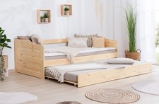 ANGEBOT TICAA Sofabett Funktionsbett "Melinda" B-WARE Kiefer Natur