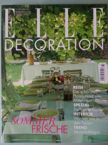 Elle decoration juni juli - elle, juni/juli