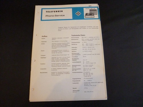 Original service manual - service,