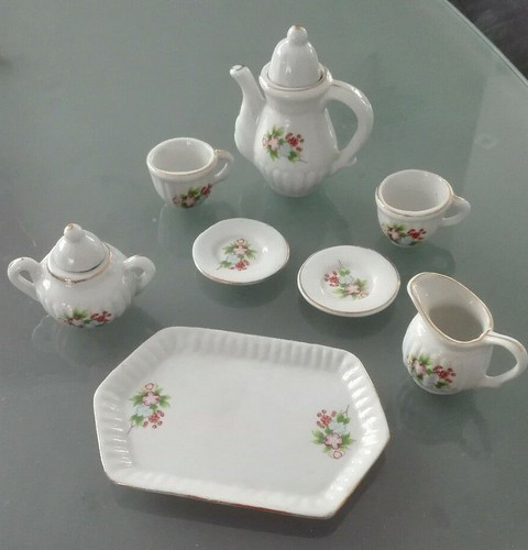 Puppen geschirr set - puppen, geschirr-set