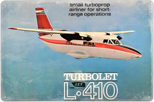 Metal sign - Let L-410