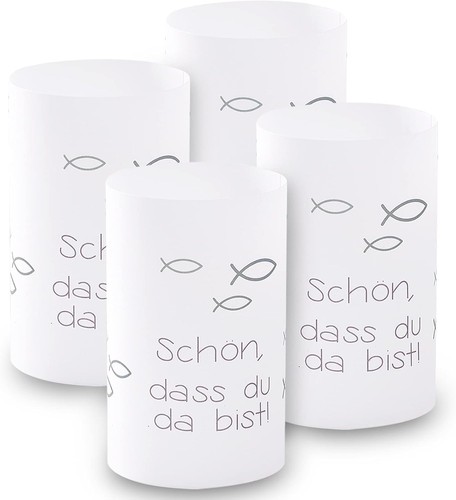 Windlicht fisch deko - fisch, 8