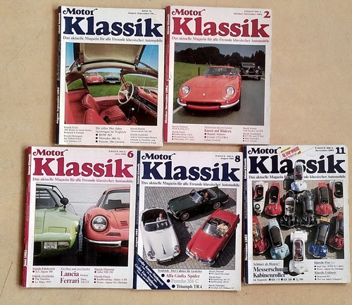 Motor klassik zeitschrift - klassik, 1984