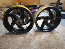 2x Aprilia Felgen Vorne + Hinten für & mit Scheibenbremse 220mm- Leonardo 125ccm