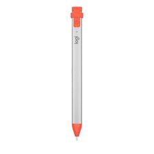 Logitech Crayon Digitaler Eingabestift für iPad - Silber/Orange