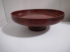 Kuchenplatte aus Holz braun