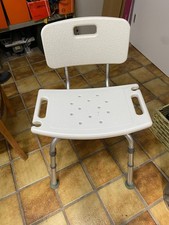 duschstuhl mit rückenlehne