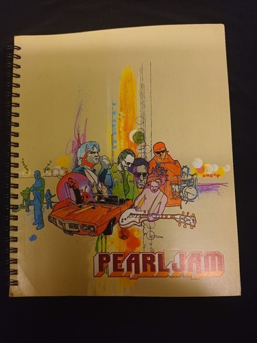 Pearl jam spiral notebook - spiral,