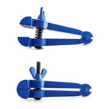 2X(Handschraubstock Handklemme Rohrschraubstock SanitäRwerkzeug Werkstattsc9629