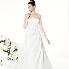 Brautkleid aus taft in - taft,