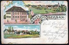 Litho / Lithografie REGELSBACH (Rohr, Lkr. Roth, nahe Schwabach)