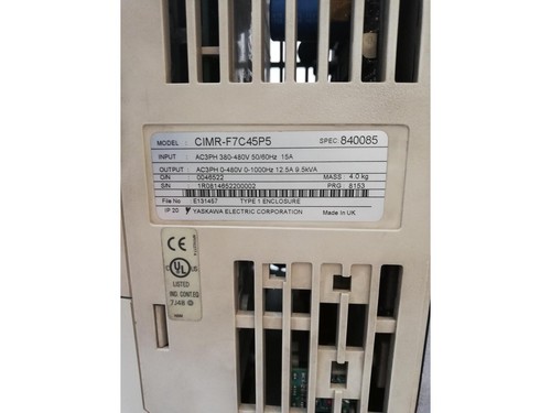 Defekt yaskawa cimr f7c45p5 - defekt,
