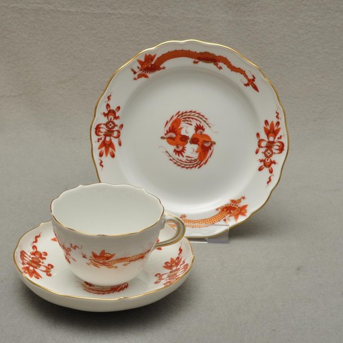 Meissen reicher roter drache - meissen,