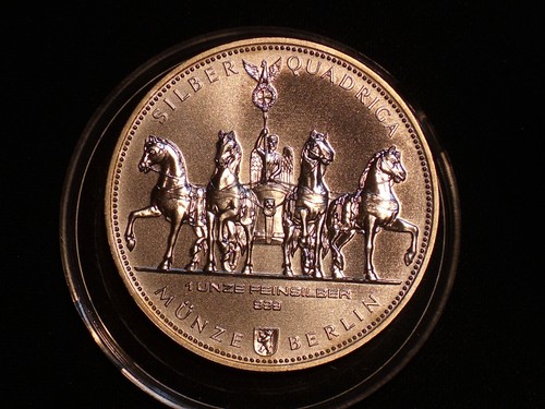 Münze silber quadriga 2014 - silber,