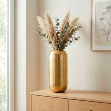 Vase 45cm aluminium gold - 45cm,