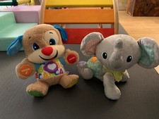 Musikhund (Fisher-Price) und Elefant (Vtech) zu verkaufen