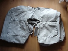 NOS Ledersitzbezug hellgrau 0519 Rückenlehne BMW 3er E36 Cabrio