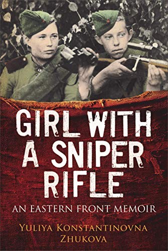 Girl with sniper - rifle:, an