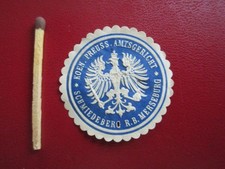 Schmiedeberg  : Siegelmarke : KOEN . PREUSS. AMTSGERICHT