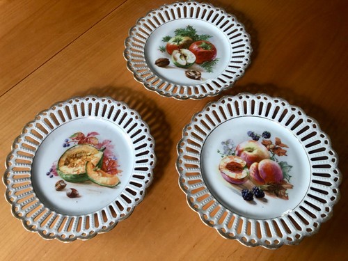 Obstteller vintage mit