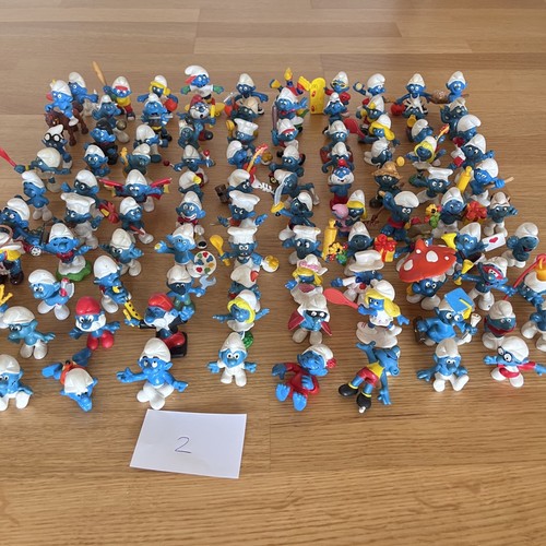 100 schleich schlümpfe - schleich,