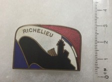 FRANKREICH MARINE - ABZEICHEN LINIENGEBÄUDE RICHELIEU Fab. Augis st Barth Lyon