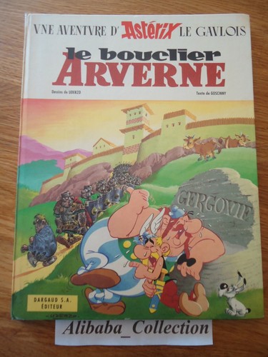 Comic asterix schild arverne - asterix,