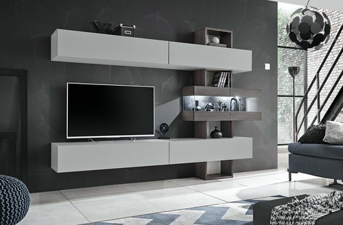 Anbauwand wohnwand schrankwand - anbauwand,