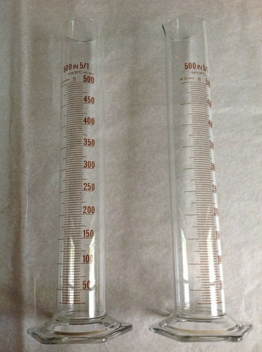 Messzylinder 500ml hohe - 2,
