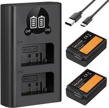 2x EN-EL25 Akku mit Ladegerät
