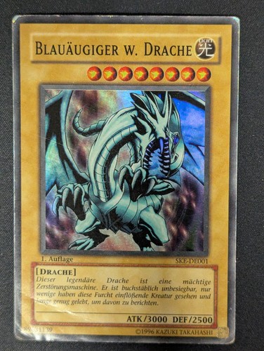 Blauäugiger drache - blauäugiger, w.