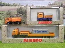 Albedo etc H0 Konvolut 3 x LKW Deutrans Transpo AG in OVP (VH) C1156