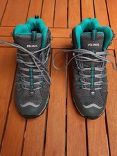 Meindl RESPOND LADY  GTX  Wanderschuhe/Trekkingschuhe Damen grau/türkis Gr.7 (40