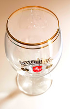 Herrenhäuser Bierglas, Goldrand ,0,4l, gebraucht ,sehr gut, Alter ? aus Nachlass