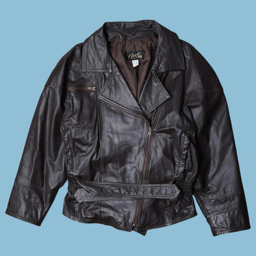 Vintage apart 80s lederjacke - apart,