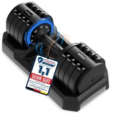 DH FitLife 3 bis 25 kg verstellbare Hanteln, Variable Gewichte 5 in 1