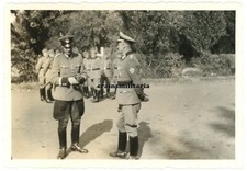 Orig. Foto Polizei Offiziere in Kaserne BERLIN Spandau 1940