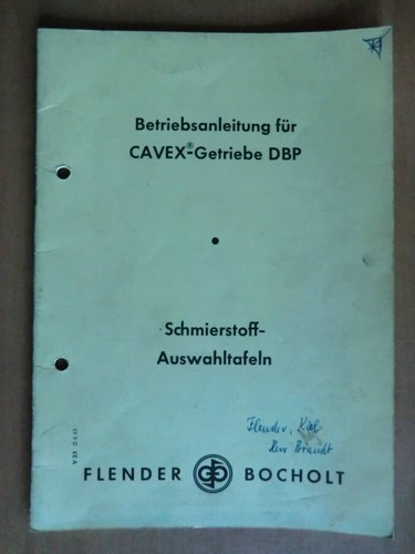 Betriebsanleitung cavex - betriebsanleitung,